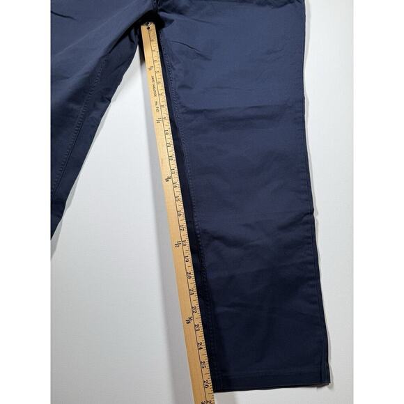 Amazon Aware Casual Men's Elasticated Waist Chino Pant Size XL / 28 Navy Blue - Picture 5 of 14